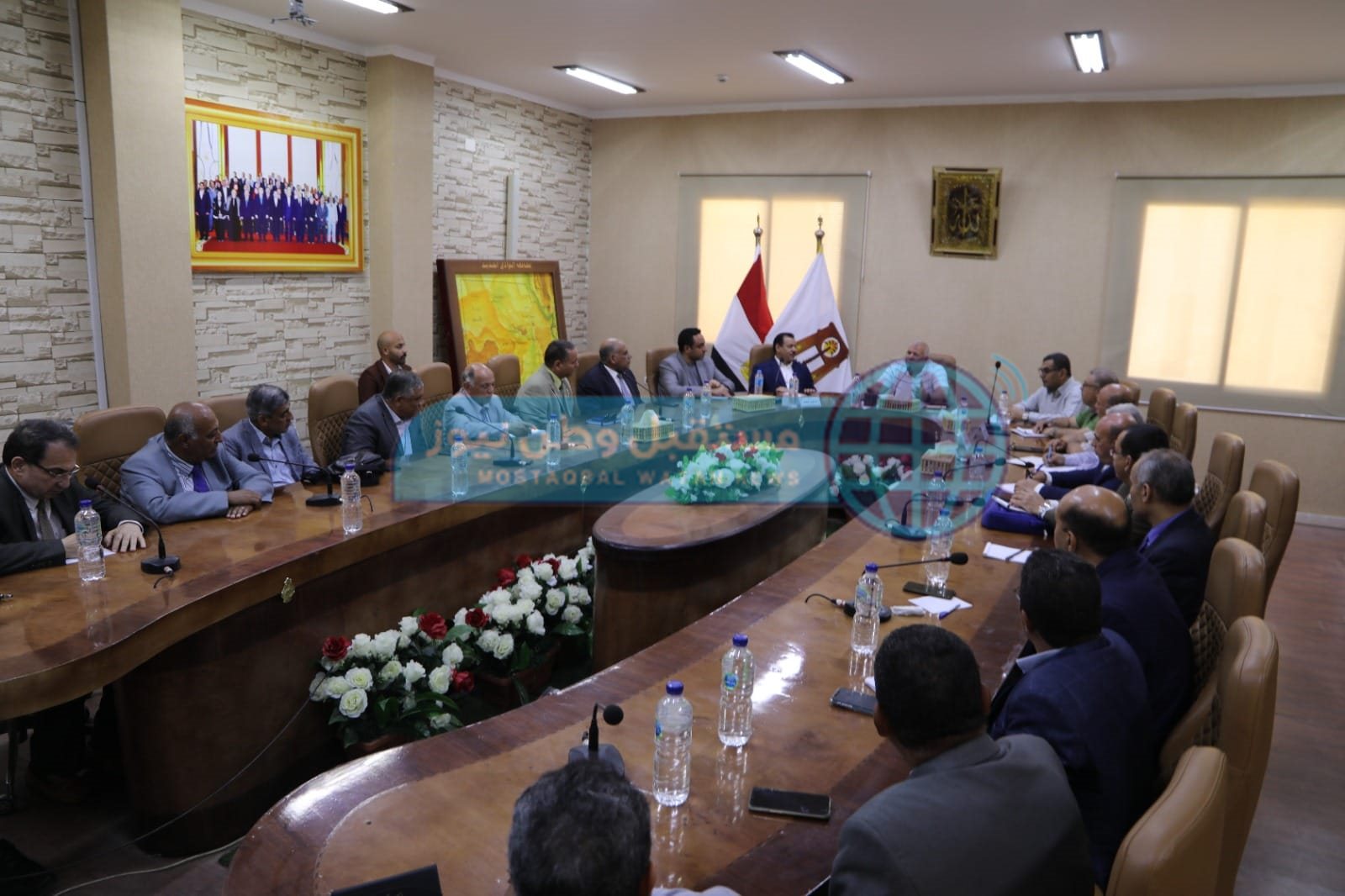 وفد من 6 جامعات يزور الوادي الجديد للاستفادة من البحث العلمي في الزراعة (6)