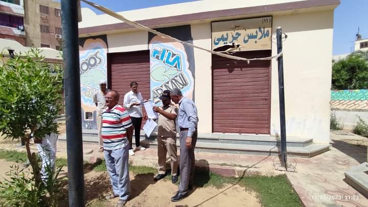 سحب ١٢ محلا تجاريا و١١ وحدة سكنية غير مستغلة بواحة الخارجة (2)