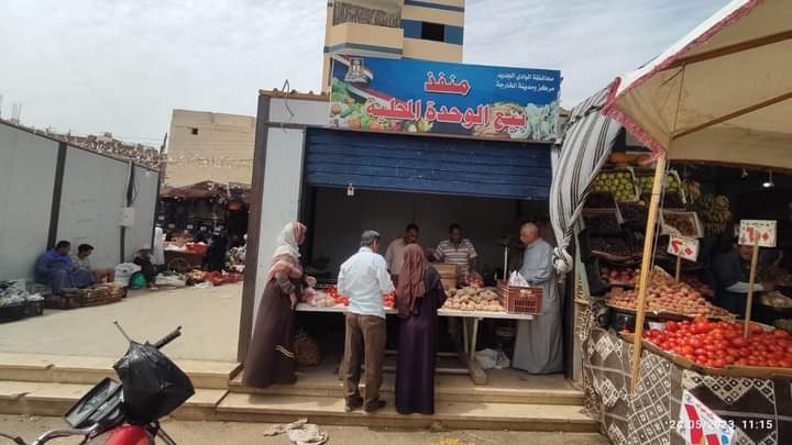 اللحمة البلدي بـ250 جنيه..وخضر وفاكهة مخفضة بمنافذ الوادي الجديد (1)