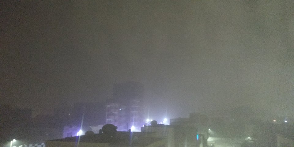 عاوصف ترابية بالوادي الجديد (2)
