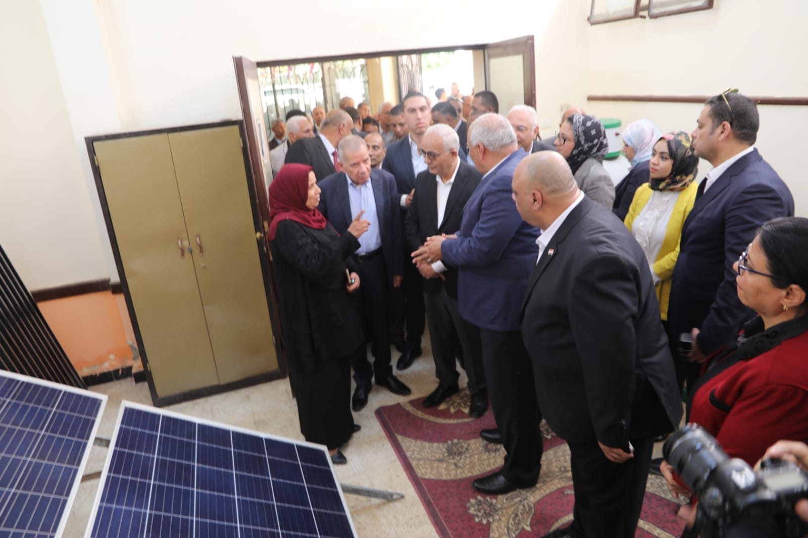 حجازي والزملوط يتفقدان امتحانات الدبلومات الفنية بالمدرسة الثانوية الصناعية العسكرية (5)
