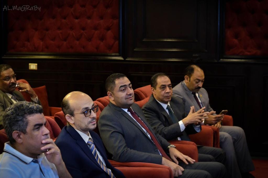 اجتماع أمانة العمل الجماهيري بحضور النائب أحمد عبد الجواد
