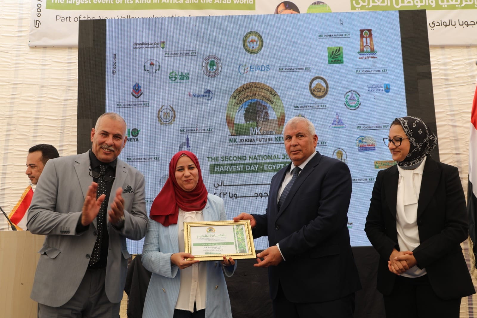 حصاد الذهب الأخضر (الجوجوبا) في الوادي الجديد (10)
