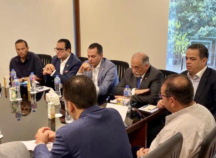 أمين تنظيم مستقبل وطن يجتمع بقيادات وأعضاء الأمانة المركزية للحزب