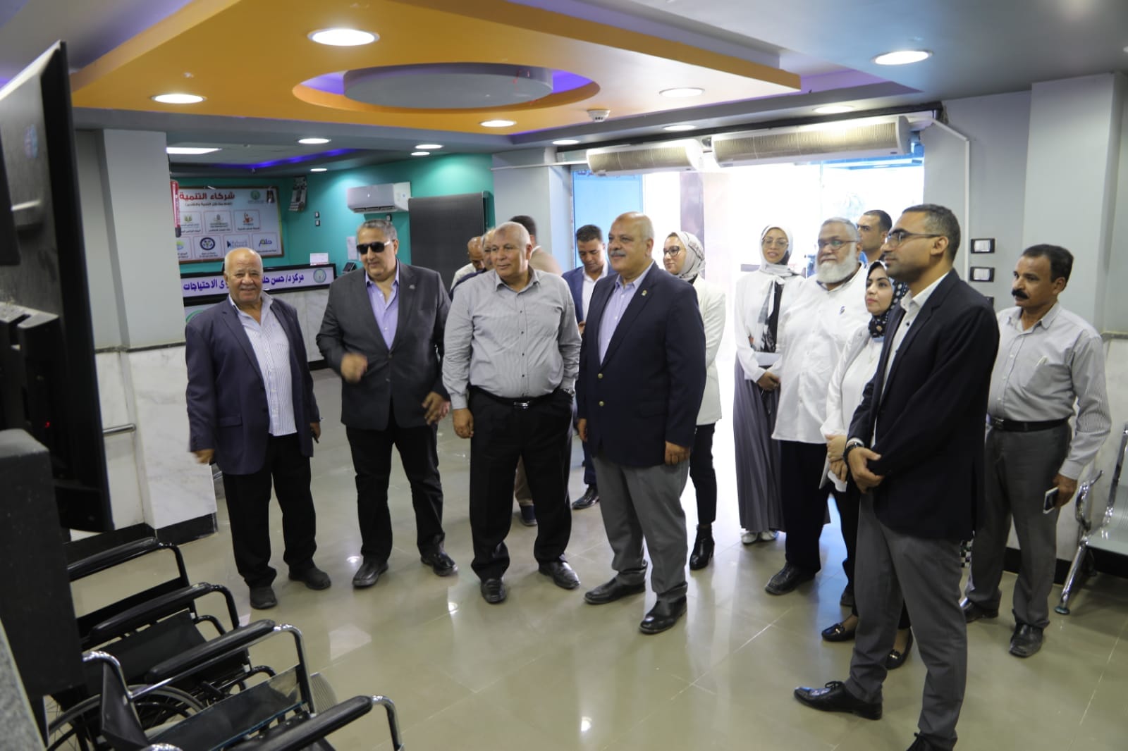 الوادي الجديد تستقبل وفدي الاتحاد المصري للرماية و الأطباء الإسبان (4)