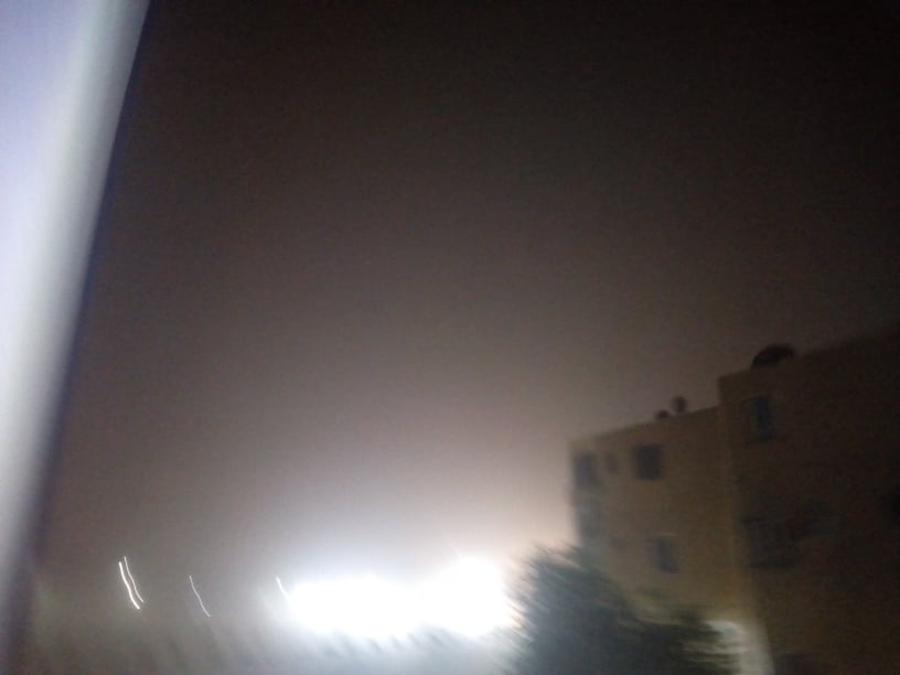 عواصف ترابية تضرب مناطق متفرقة بالوادي الجديد (4)