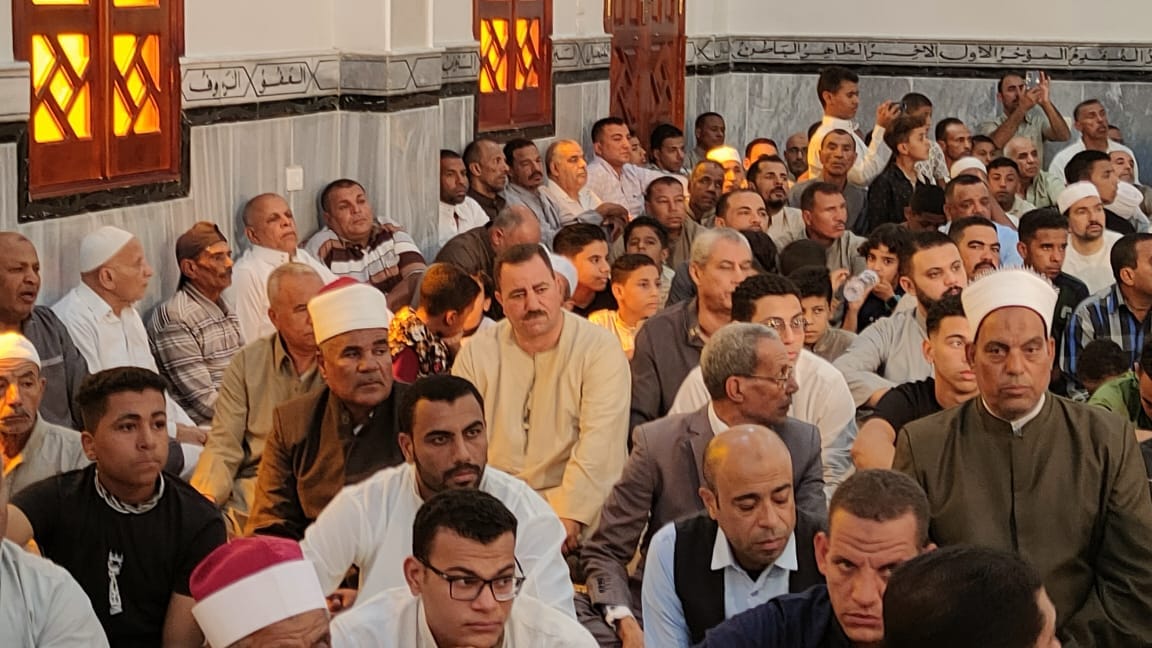 شعائر صلاة الجمعة من مسجد مدني بالوادي الجديد