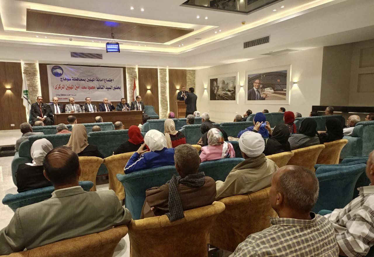 أمانة المهنيين المركزية تواصل اجتماعاتها في محافظات الصعيد لدعم الرئيس السيسي (2)