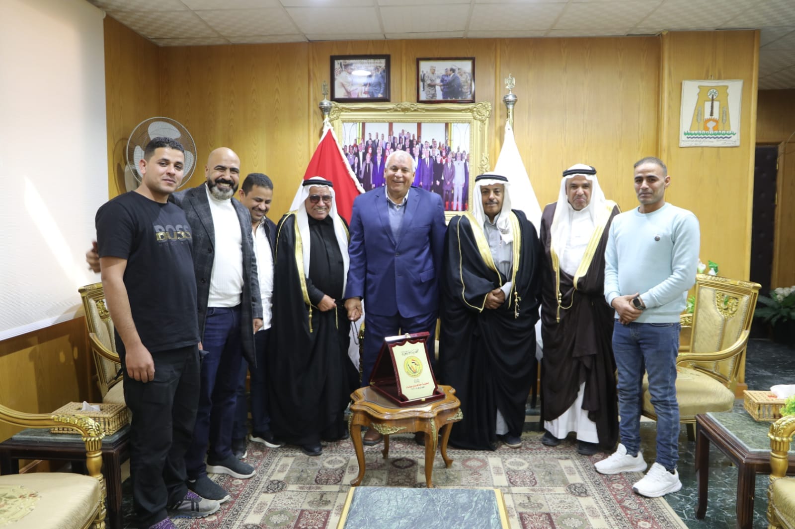 محافظ الوادي الجديد يلتقي وفد مجاهدي سيناء ومجلس القبائل والعائلات المصرية