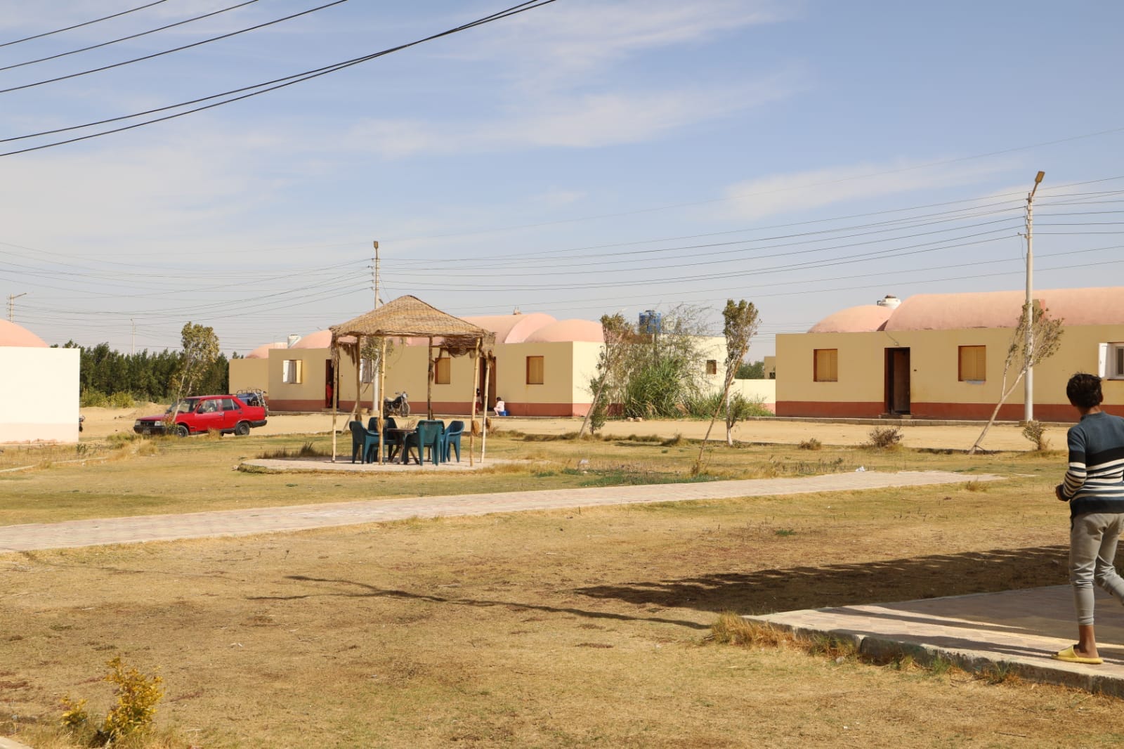 جانب من الوحدات السكنية بقرى بشاير الخير