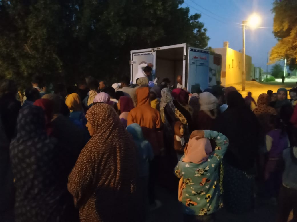 منافذ ليلية لحزب مستقبل وطن بمركز الخارجة