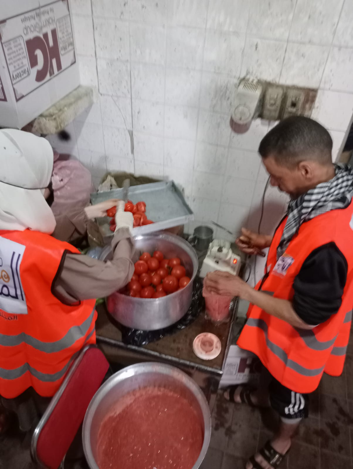 تجهيز وجبات بمبادرة مطبخ المصرية