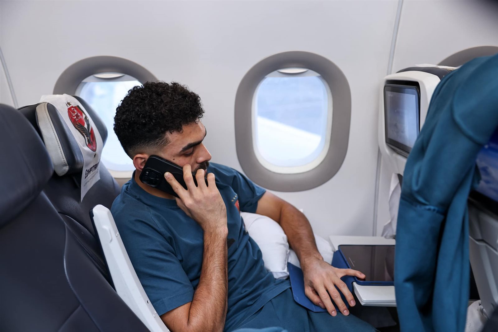 بعثة الأهلى فى طريقها لتنزانيا