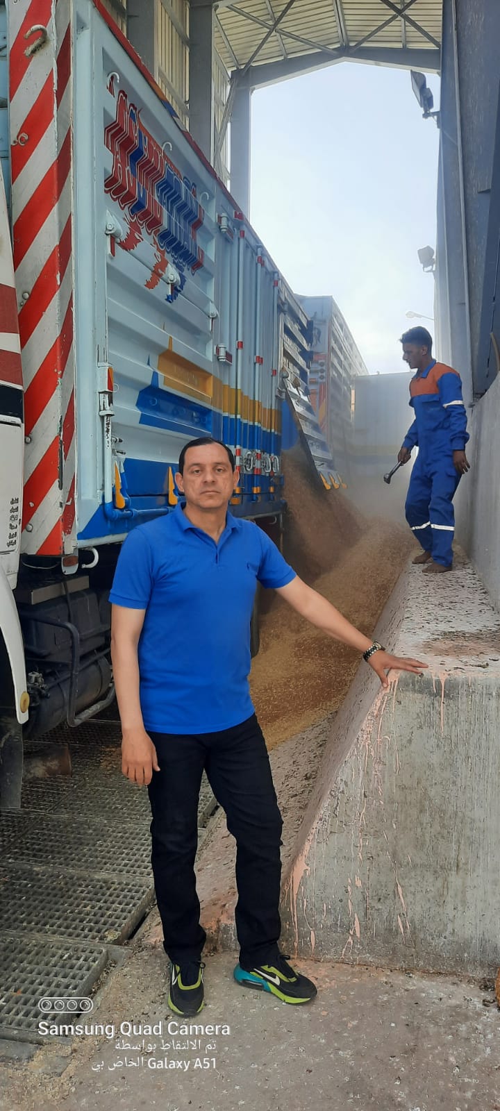 المهندس ايمن صلاح مسئول لجنة سلامة الغاء بصومةع العوينات (1)