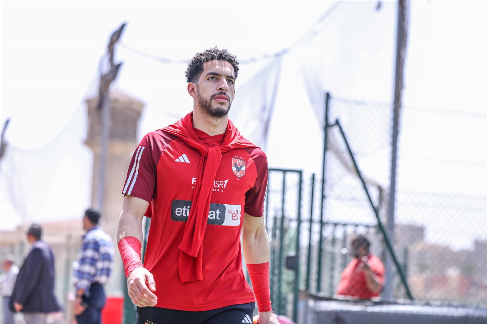 الأهلى يخوض تمرينه الأخير قبل السفر للكونغو