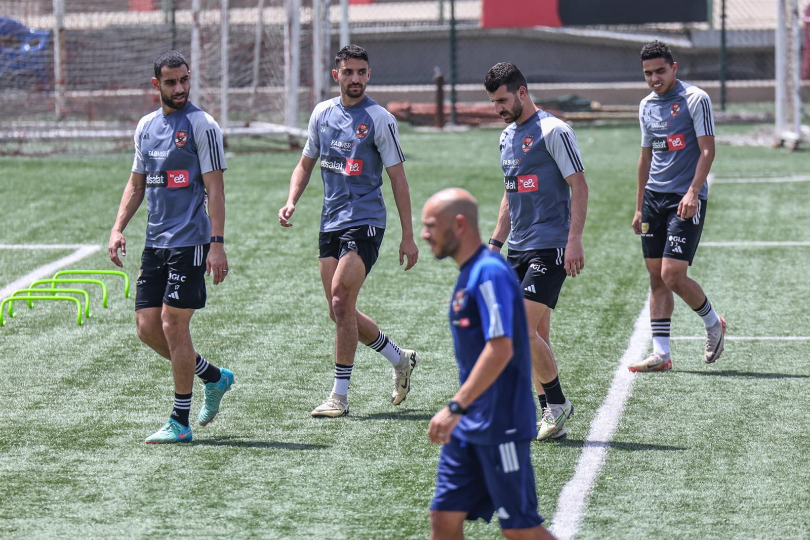 الأهلى يخوض تمرينه الأخير قبل السفر للكونغو