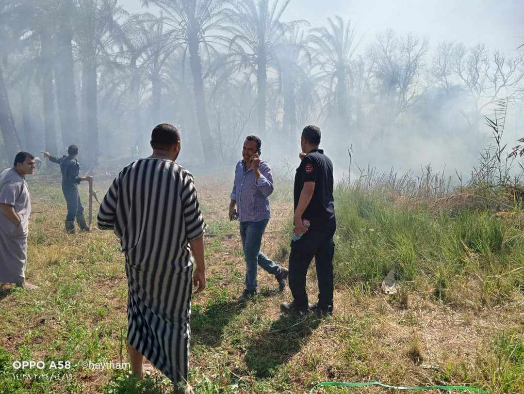 اندلاع حريق بالداخلة