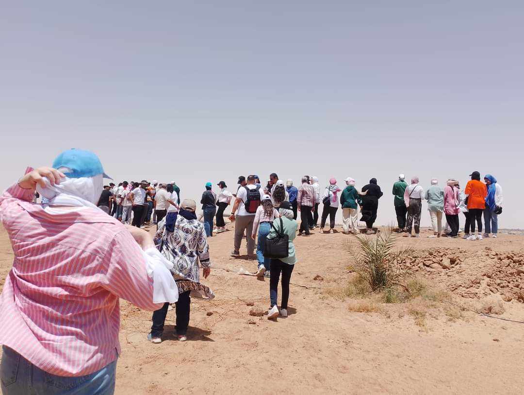 جامعة حلوان تزور واحة باريس