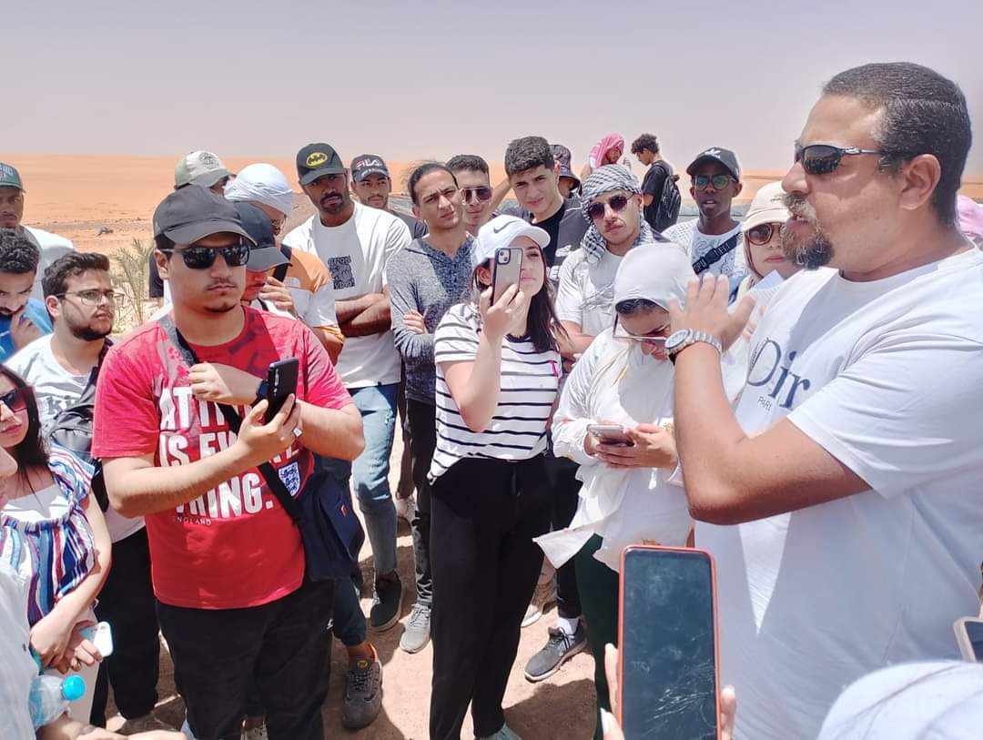وفد جامعة حلوان بمركز باريس