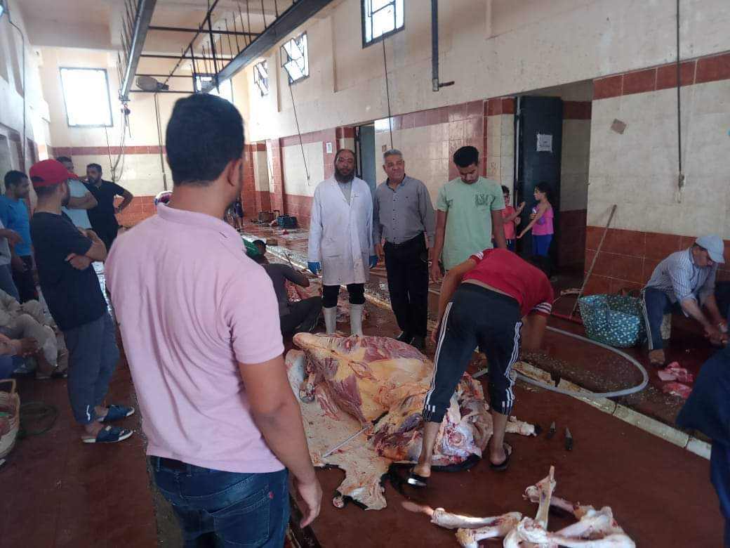 اقبال مواطني الوادي الجديد لذبح الأضاخي لليوم الثاني (6)