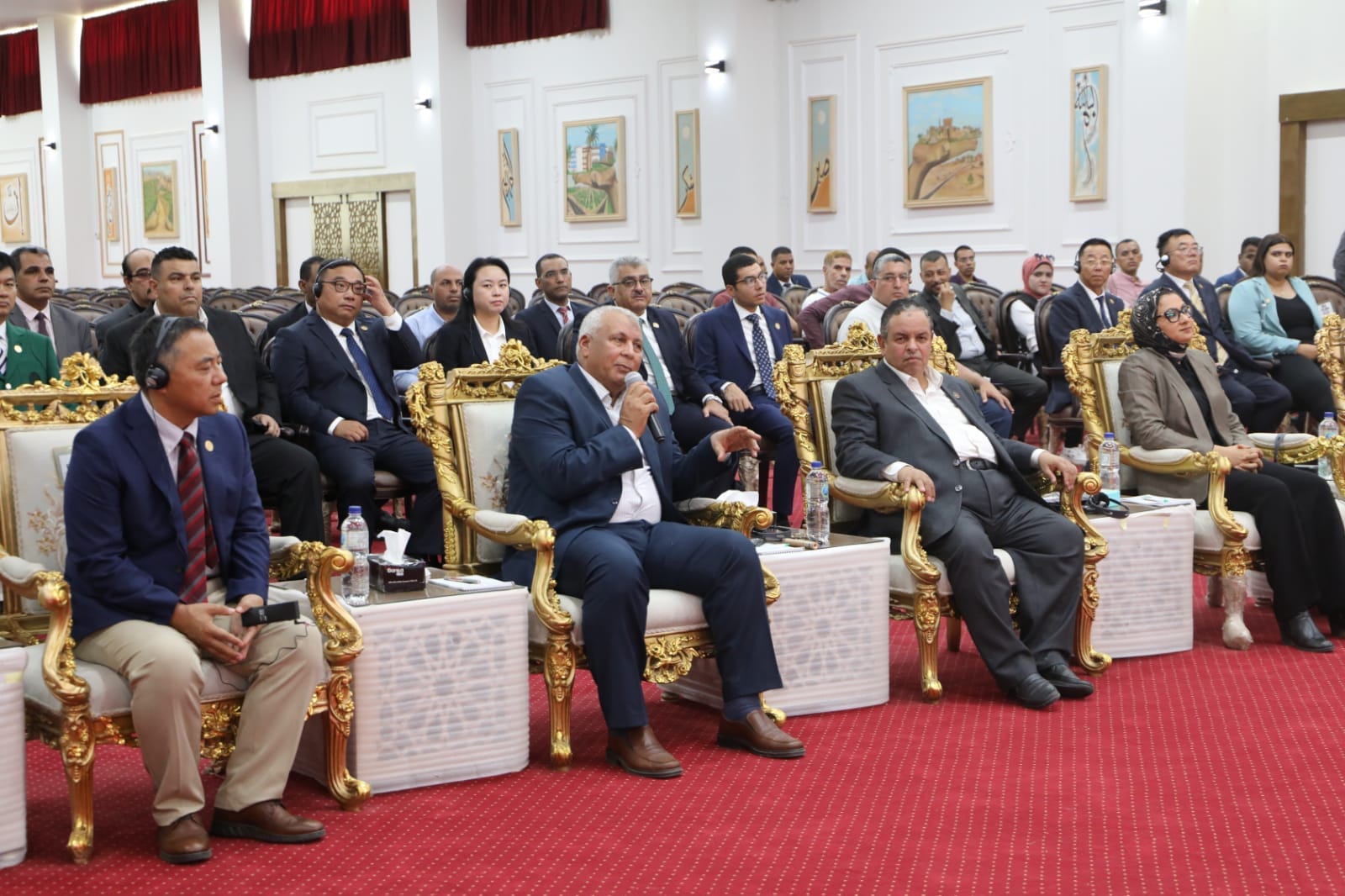 زيارة الوفد الصيني لمحافظة الوادي الجديد (6)