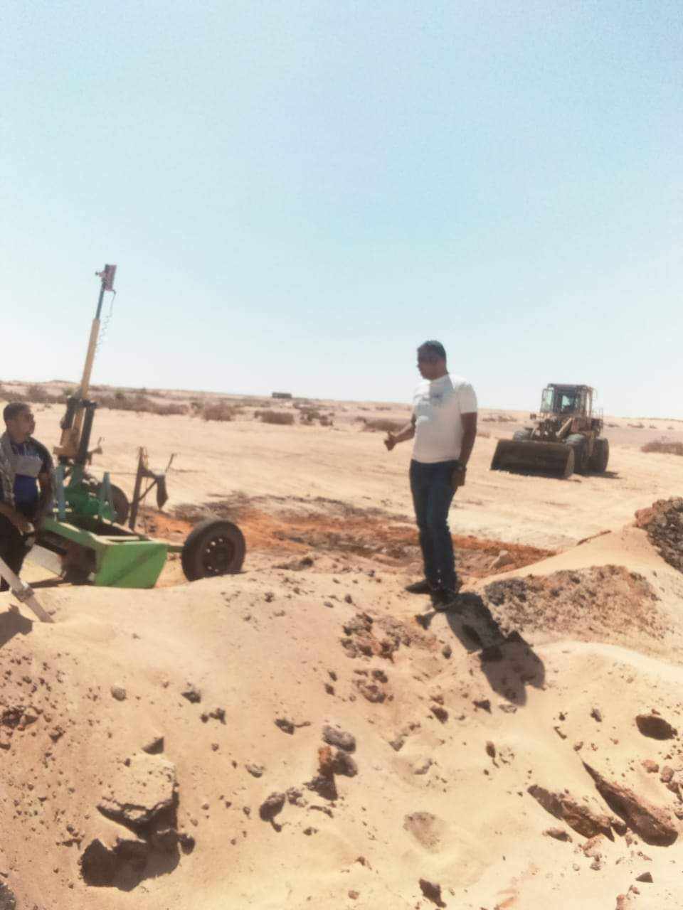 ازالة تعديات على أملاك دولة في الوادي الجديد 102 فدان (3)