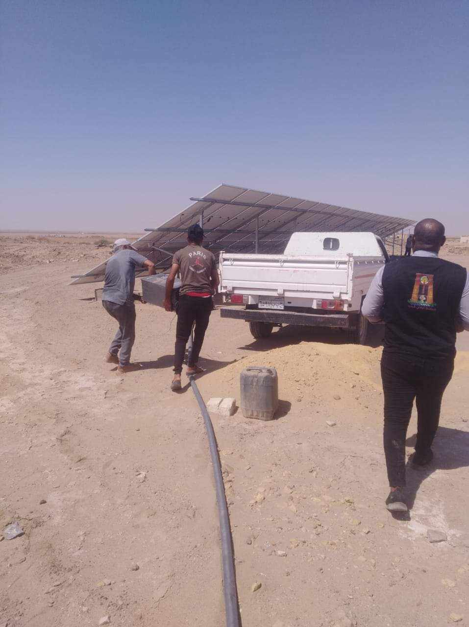 حملة للتحفظ على معدات المتعدين على املاك الدولة بالوادي الجديد (3)