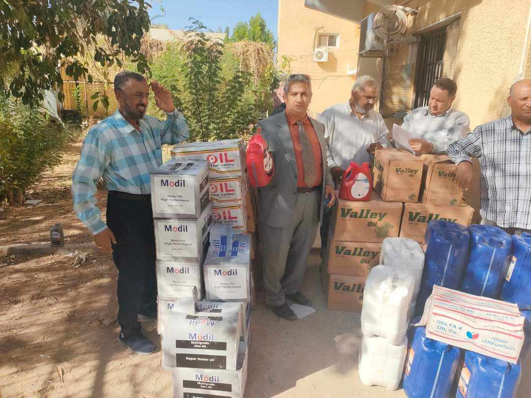 ضبط سيارة محملة بزيوت مغشوشة بتموين الوادي الجديد (3)