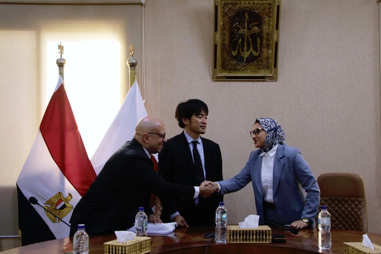 جانب من مراسم توقيع بروتوكول تعاون بين الوادي الجديد واليابان لاستدامة المياه الجوفية (5)