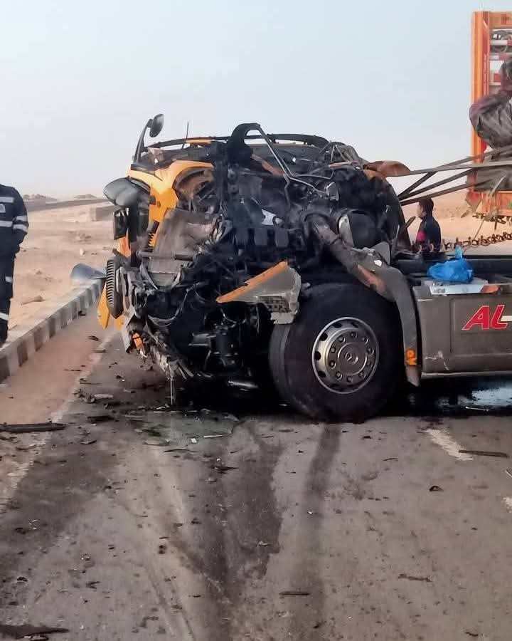 جانب من حادث الفرافرة2