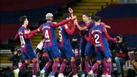 برشلونة يؤمن وصافته للدوري الإسباني بالفوز على ألميريا بهدفي «لوبيز» 