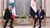 الرئيس اللبناني يشيد بجهود مصر والرئيس السيسي في دعم الشعب اللبناني 