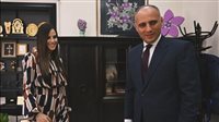 السفير المصري في بلجراد يلتقي قرينة الرئيس الصربي 