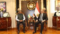 وزير قطاع الأعمال يستقبل سفير الهند ورئيس شركة الفنادق الهندية المحدودة لبحث فرص الاستثمار 