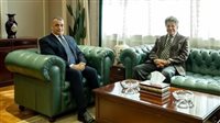 وزير الإنتاج الحربي يستقبل رئيس الشركة المتحدة للخدمات الإعلامية 
