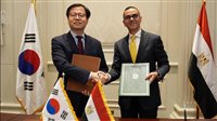 وزير الاستثمار ووزير التجارة بكوريا الجنوبية يوقعان بيانًا بشأن اتفاقية الشراكة الاقتصادية 