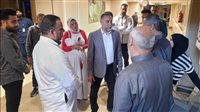 وكيل «صحة شمال سيناء» يتفقد مستشفى العريش العام 