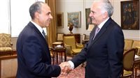 وزير الخارجية يستقبل المبعوث الشخصي للسكرتير العام للأمم المتحدة للشرق الأوسط 