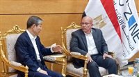 اقتصادية السويس تبحث مع السفير الصيني فرص الاستثمار بالموانئ والمناطق الصناعية 