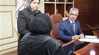 محافظ بني سويف يواصل لقاءاته الأسبوعية مع المواطنين لبحث مشاكلهم وشكواهم واحتياجاتهم 