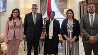 رئيسة هيئة الحماية العامة بجنوب إفريقيا تبحث في القاهرة تعزيز التعاون في مجالات الحوكمة وحقوق الإنسان 