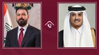 أمير قطر يؤكد دعم العراق وشعبه لتعزيز الاستقرار والتنمية 