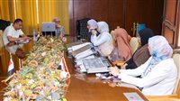 هيئة ميناء دمياط تستقبل فريق هيئة الإشراف الدولية (LRQA) 
