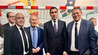 رئيس شركة المتحدة للرياضة يشارك في افتتاح مقر الاتحاد الدولي لليد بسويسرا 