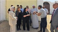 نائبة وزيرة التضامن تتفقد مزرعة الجمعية الشرعية بالداخلة بالوادي الجديد 
